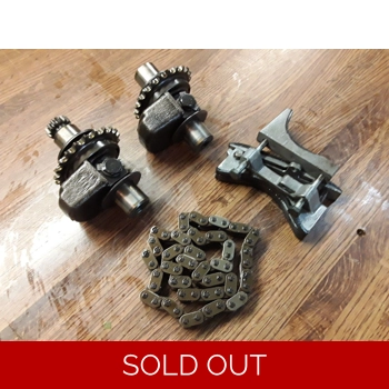 1976-84 Kawasaki KZ750 Counter Balancers, Chain and Guide 21070-009 13041-005